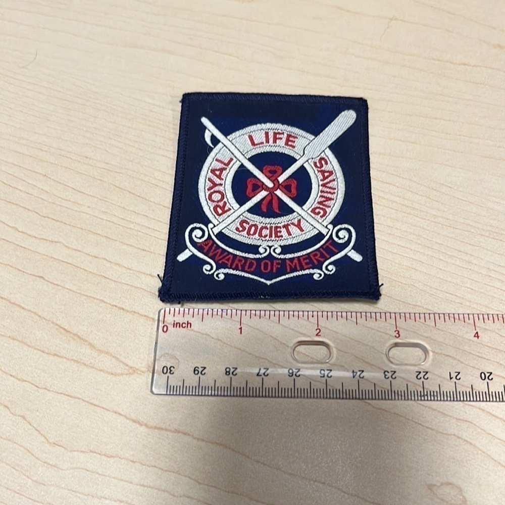 VINTAGE patches. Royal Life Saving Society. 4 patches total. - Picture 2 of 5